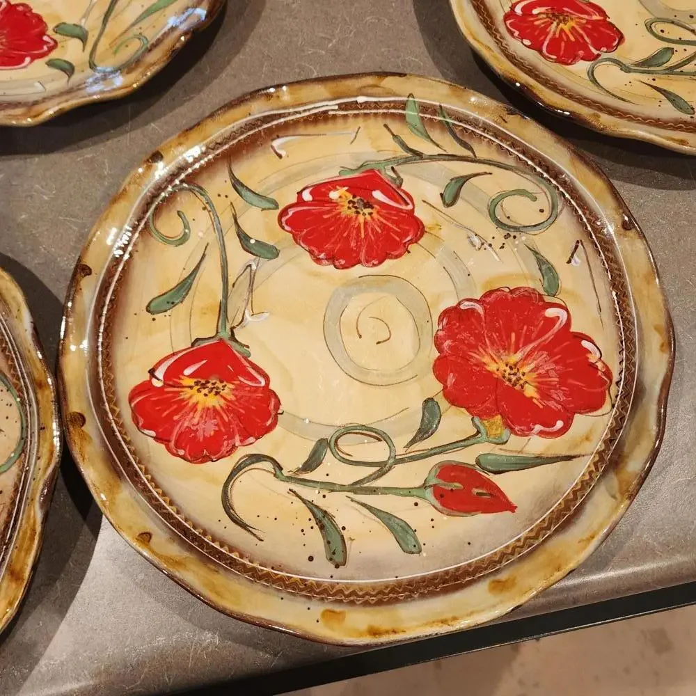 EUC set of 5 Dinner Plate 11